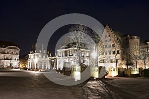 Palais Rohan and MusÃÂ©e de lÃ¢â¬â¢Ãâuvre Notre-Dame in Strasbourg photo